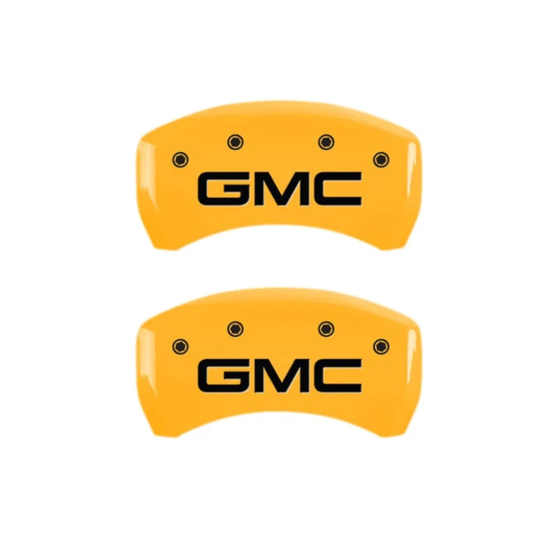 Set of 4 Yellow Caliper Covers for GMC Canyon (2023–2025)