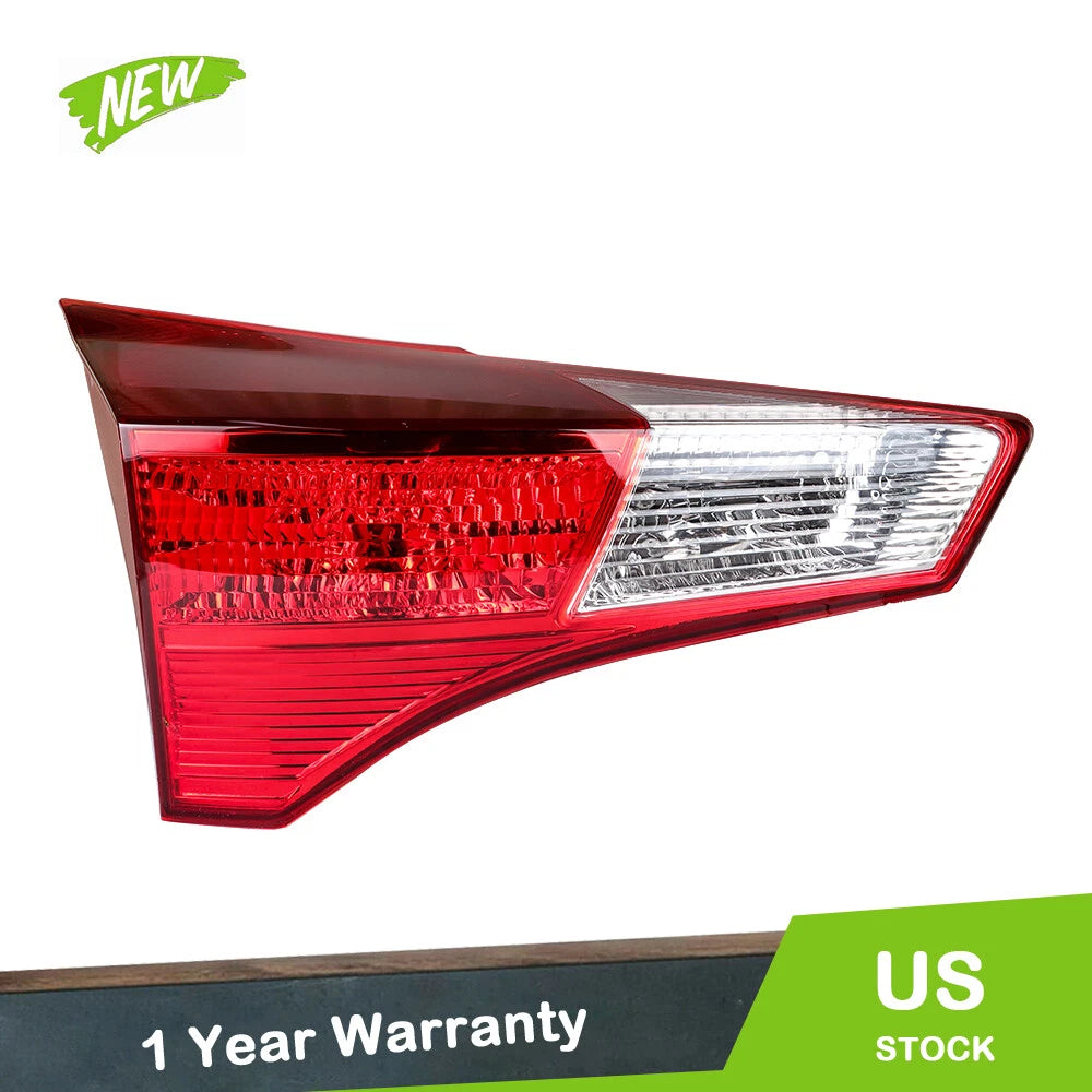 Left Driver Rear Halogen Tail Light Assembly for Toyota RAV4 (2013–2015)