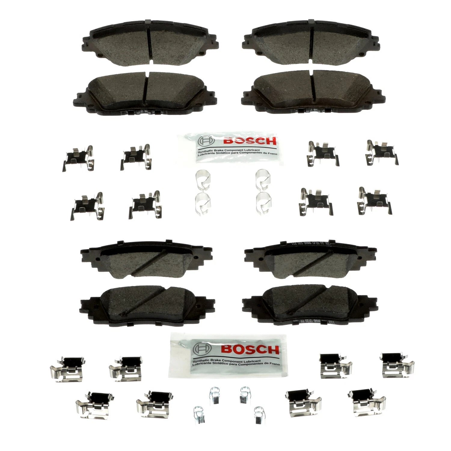 Bosch Blue Ceramic Disc Brake Pad Kit for C-HR, RAV4, Venza (2016–2023)