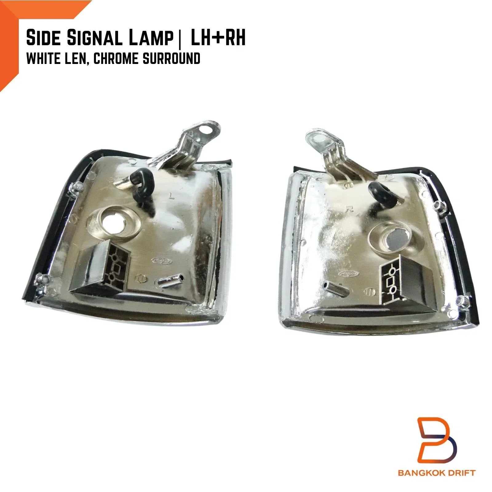 White Lens Front Corner Turn Signal Light for Holden Rodeo TF TFR (1997-2003)