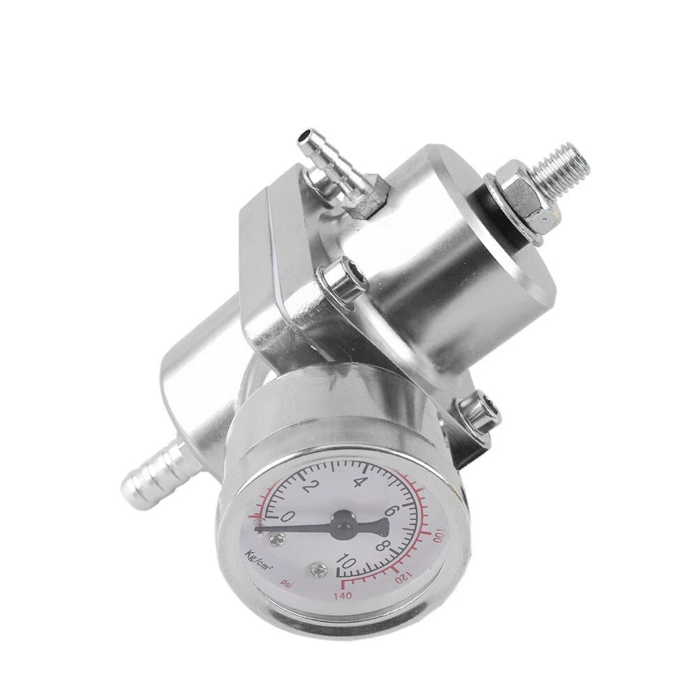 Adjustable 1-140 PSI Fuel Pressure Regulator for Universal Applications
