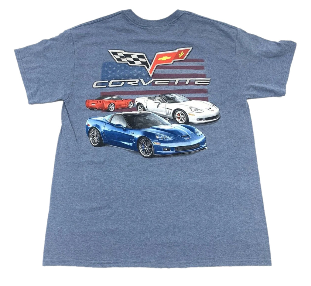 Corvette T-Shirt Heavy Duty for Chevrolet Corvette (1968–2024)