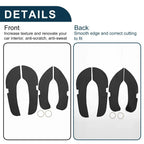 Car Door Leather Anti-Kick Pad Sticker for Mercedes-Benz CL Class (2007-2014)