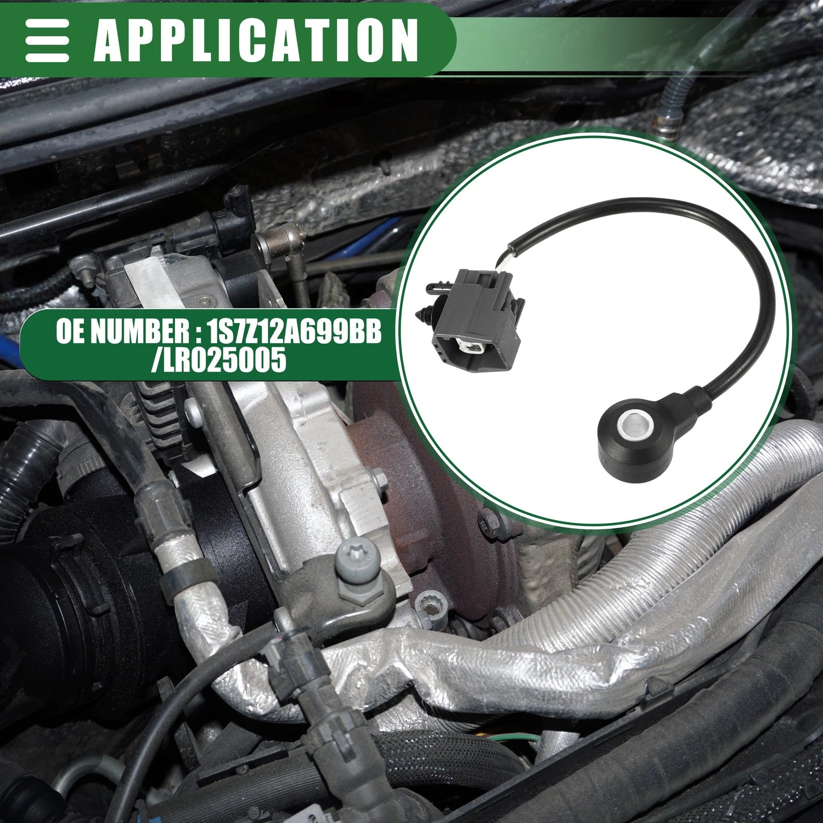 Ignition Knock Sensor for Ford C-Max 2.0L (2013–2018) No. 1S7Z12A699BB