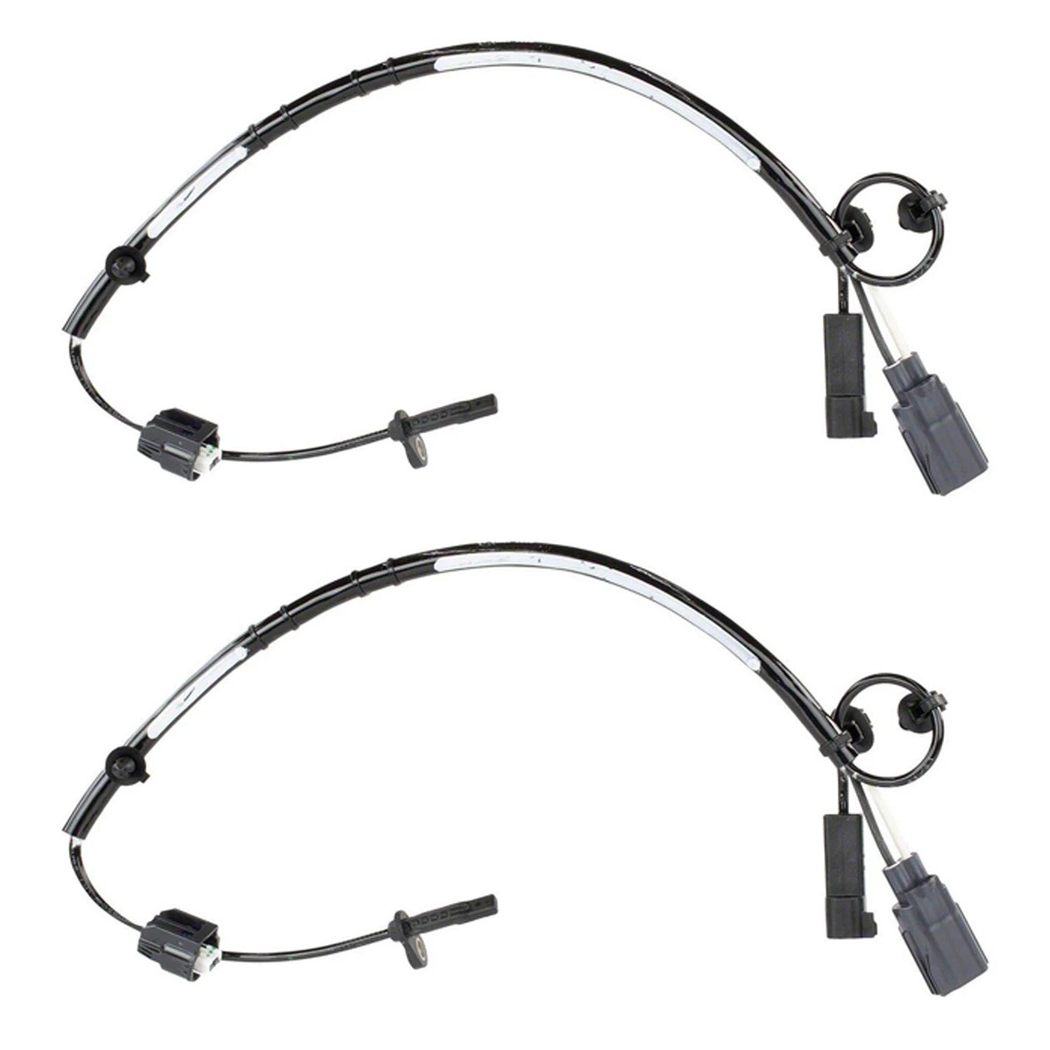 Set of 2 Rear ABS Wheel Speed Sensors for Ford Edge Fusion Continental (AWD)