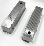 Polished Ball Milled Valve Covers for Big Block Ford BBF 429 460 (1968–1970)