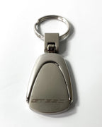 Key Fob Chain Teardrop Chrome Gunmetal for Shelby Mustang GT350 (2016–2020)