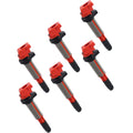 Set of 6 Ignition Coils for BMW E39 E46 E53 E60 E63 E66 E65 E70 (1997–2010) EBM322