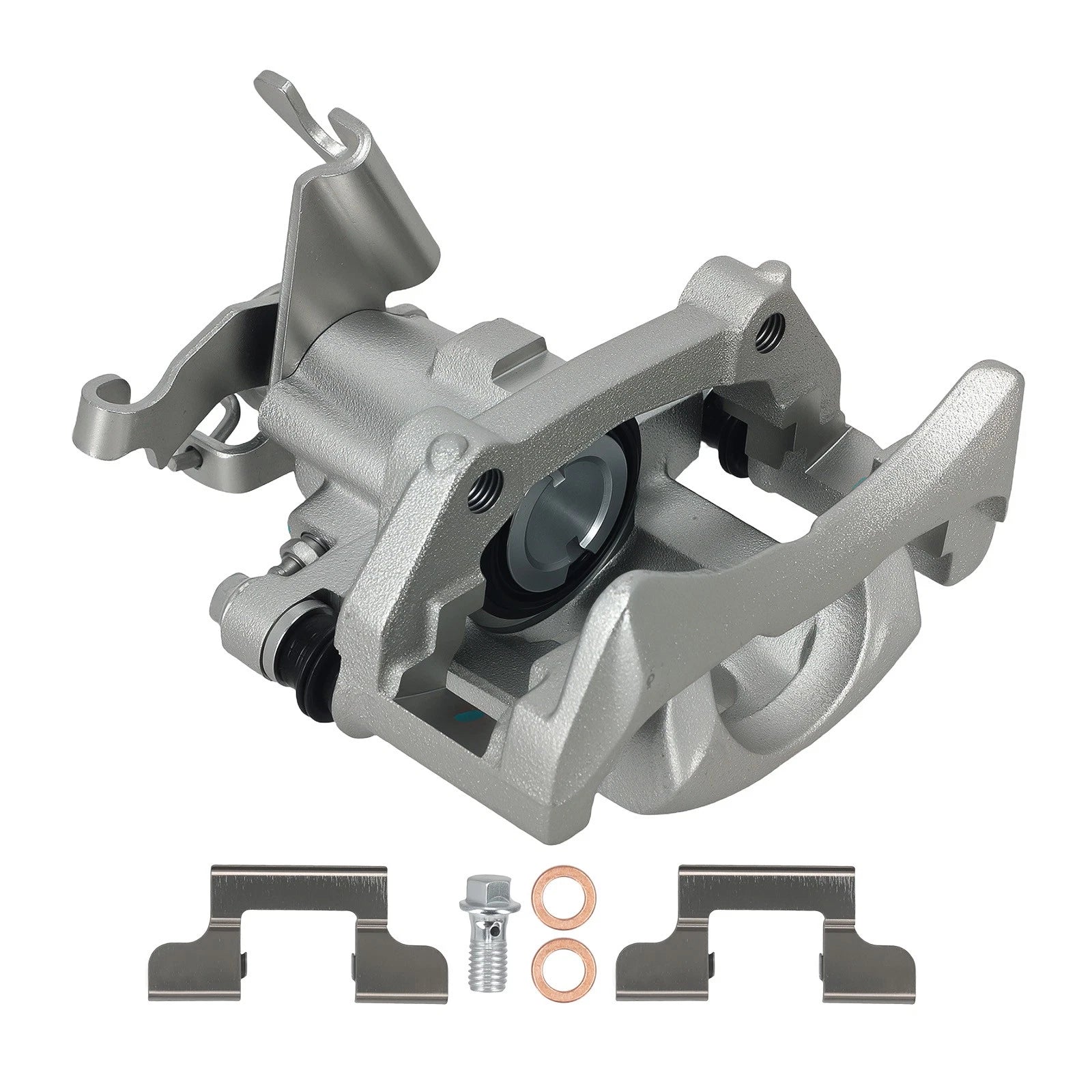 Rear Left Disc Brake Caliper with Bracket for Ford Mustang (2005–2014)