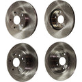 Front and Rear Disc Brake Rotors for Honda Element (2003–2011)