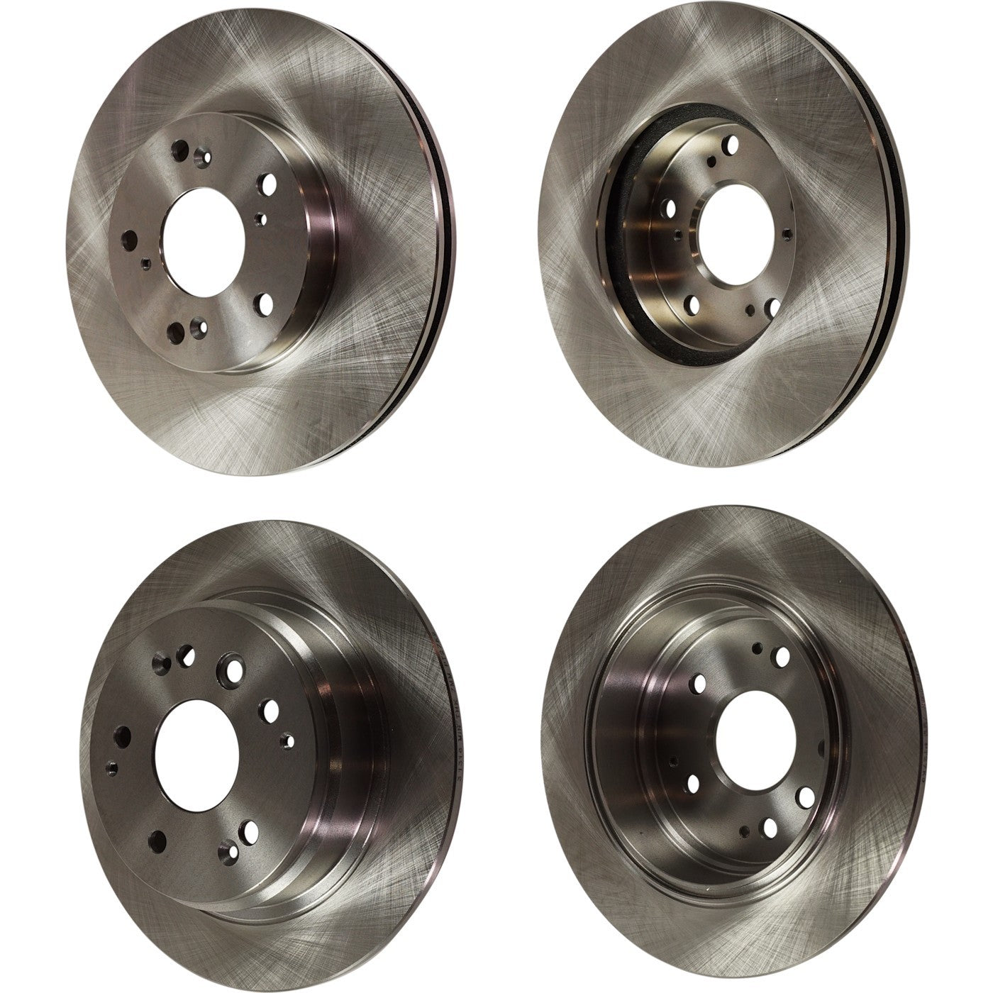 Front and Rear Disc Brake Rotors for Honda Element (2003–2011)