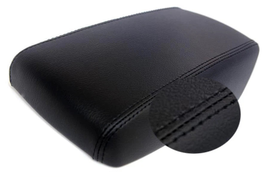 Armrest Center Console Cover for Nissan Altima (2005–2006) Black Synthetic Leather