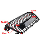 Front Bumper Mesh Grille for Audi A4 S4 B8.5 (2013-2016)