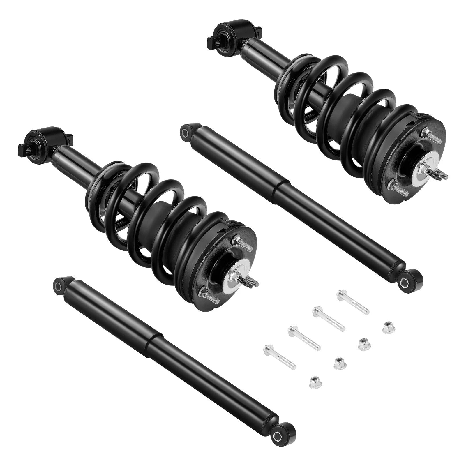 4WD Front Struts and Rear Shocks for Silverado Sierra (2014-2018)