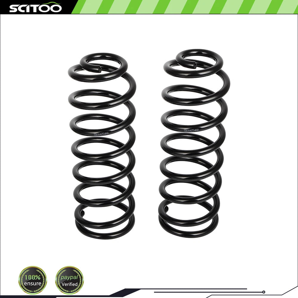 2X Rear Left Right Coil Spring for Jeep Wrangler (2007–2017)