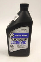 1 Quart 4 Stroke 25W-50 Marine Engine Oil for Mercury (1992–1992)