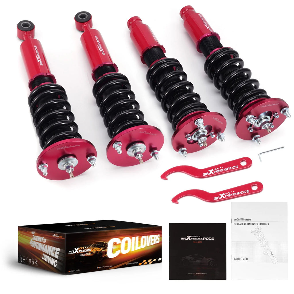 Set of 4 Coilover Suspension Shocks for Mitsubishi Eclipse GS RS (1995–1999)