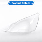 1 Pcs Headlight Lens Cover for Lexus GX470 (2003–2009) PC Clear