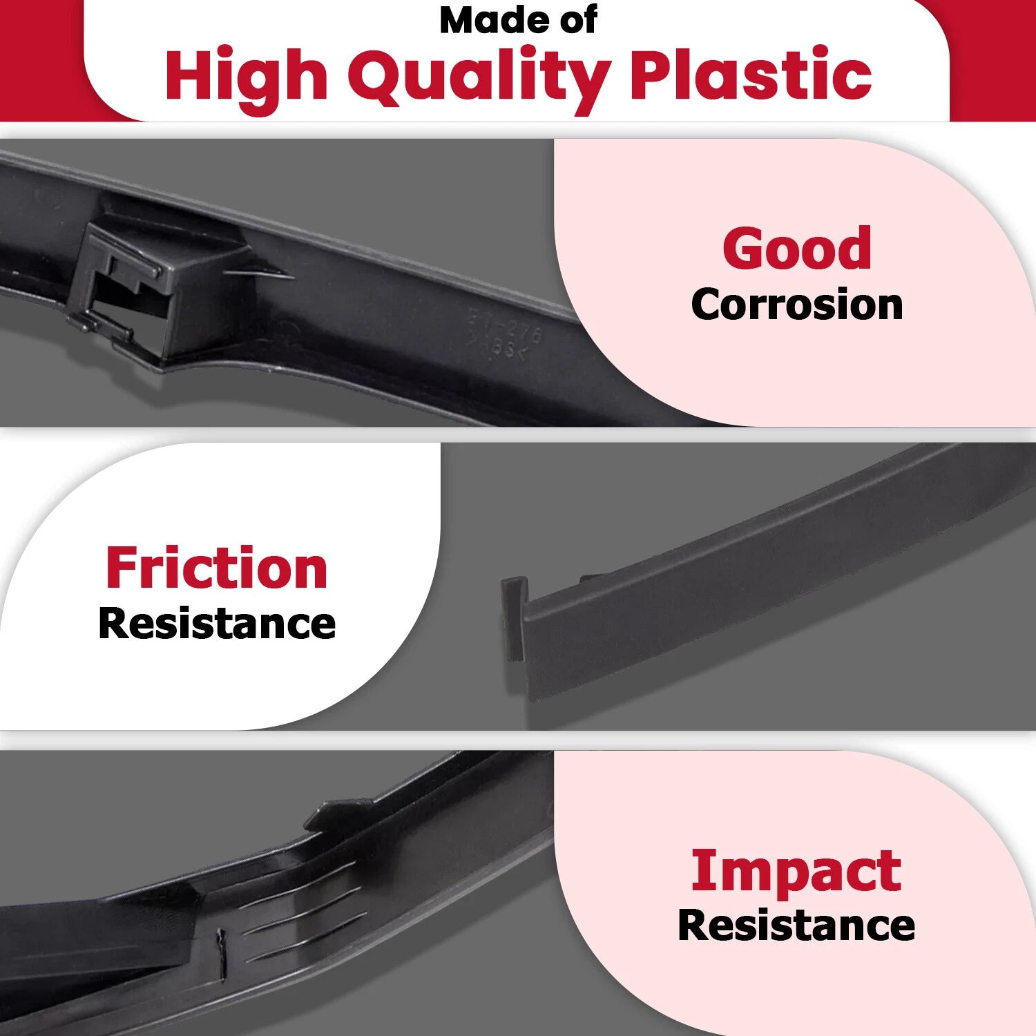 Headlight Molding Trim Lower Filler Pair for Nissan Titan Armada QX56 (2004–2015)