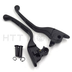 Black Brake Clutch Hand Levers for Harley Touring Trike (2008–2013)