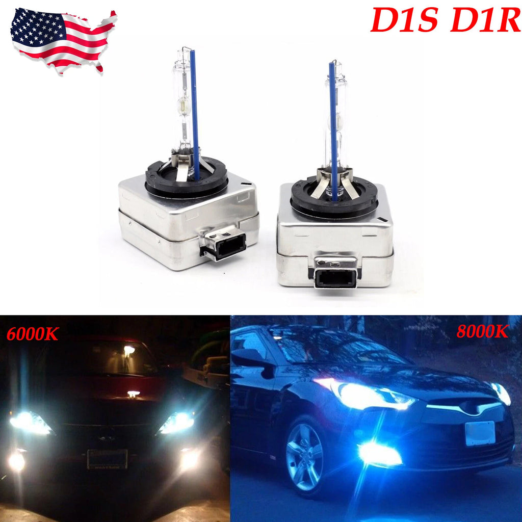 Xenon HID Headlight Bulbs for Infiniti D1C D1S D1R (6000K–8000K) (2-Pack)