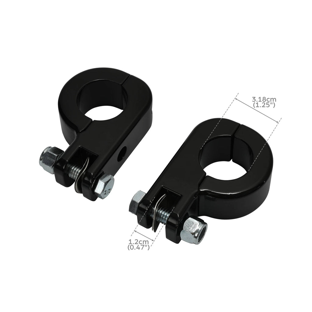 1 1/4" Highway Engine Guard Bar Footpeg Mount for Harley Sportster 883 1200