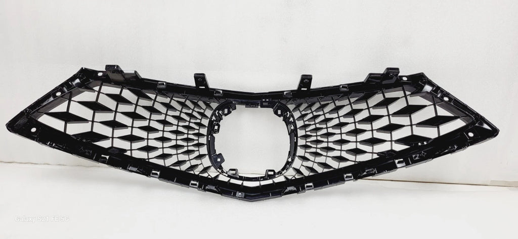 Front Bumper Upper Grille for Acura RDX (2019–2021) Gloss Black 71121-TJB