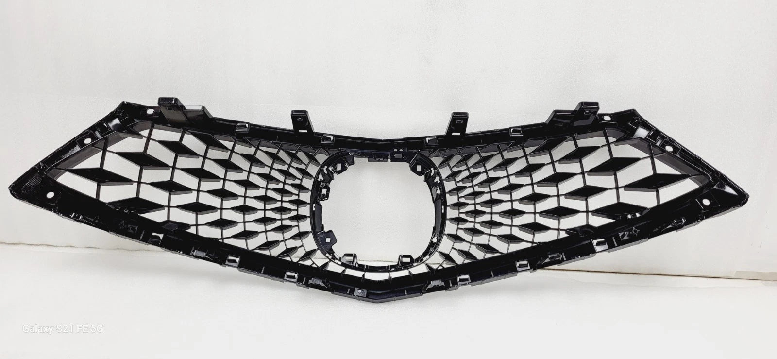 Front Bumper Upper Grille for Acura RDX (2019–2021) Gloss Black 71121-TJB