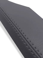 2X Front Door Panel Armrest Covers for Honda Odyssey (2005–2010) Gray PVC Leather