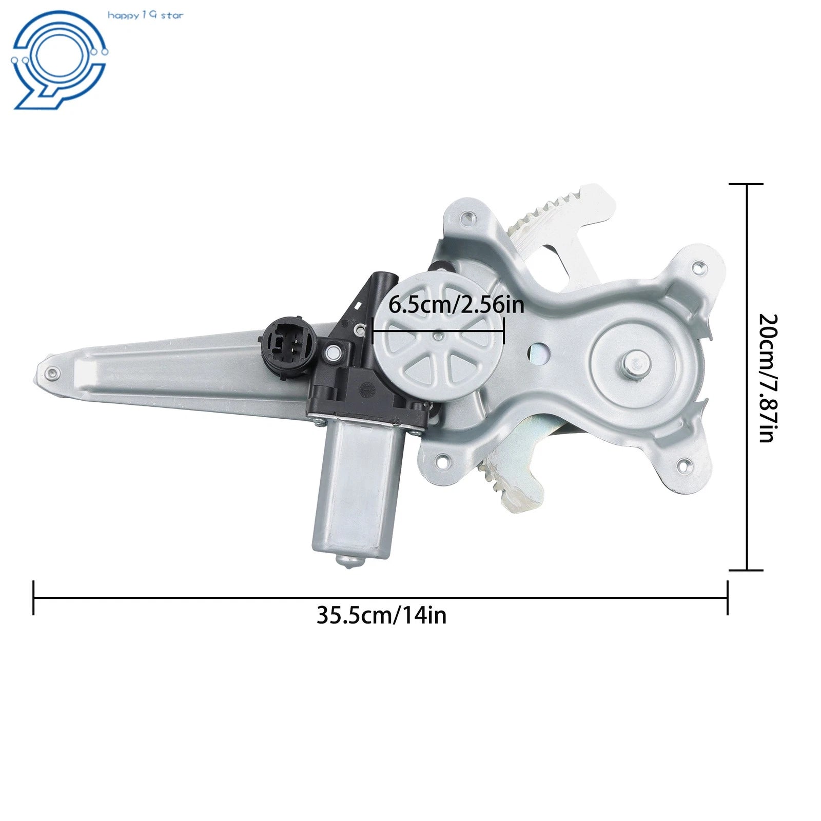 Rear Right Power Window Regulator with Motor for Toyota Camry (2002–2006)