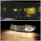 Set of 2 Fog Lights for Ford Mustang GT V6 (1999–2004) Dark Smoked Lens