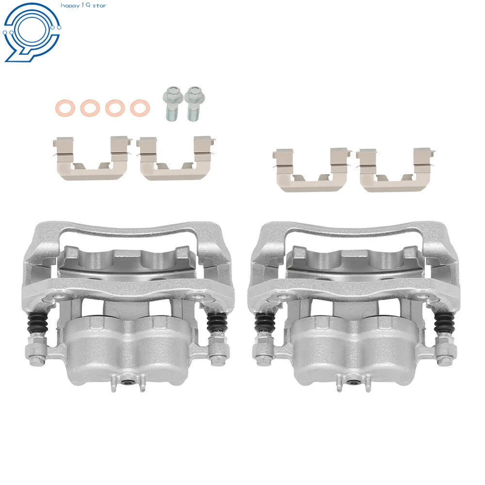 Brake Caliper w/ Bracket for Hyundai Santa Fe (2007–2009, 2013–2016) 19-B3210