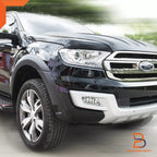 4" Matte Black Fender Flares for Ford Everest SUV (2015-2018)