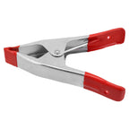 A-Frame Spring Clamp for Woodworking (Metal Body, Rubber Protection)