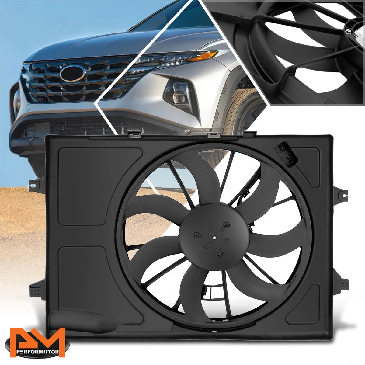 Rear Left Side Bumper End Cap for Ford Ranger (2019–2023)