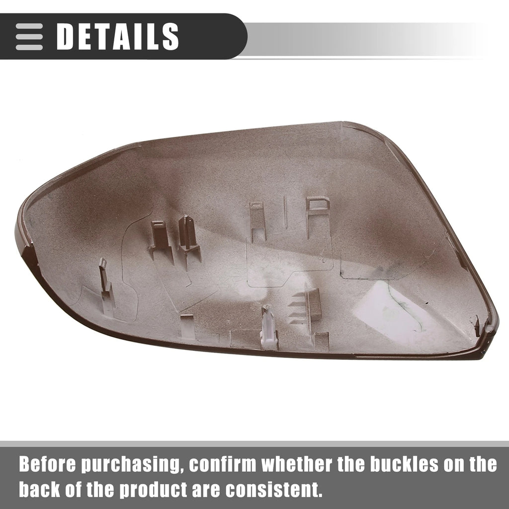 Left Side Mirror Cover Cap 87945-06130 for Toyota Camry (2018–2023) Brown