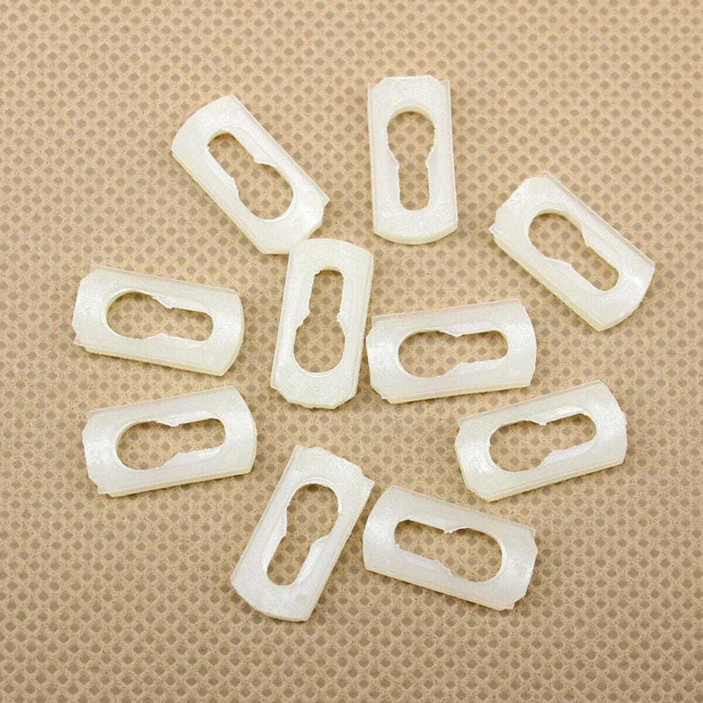20 Clips Belt Reveal Trim Molding White for Chevy Pontiac Olds Buick