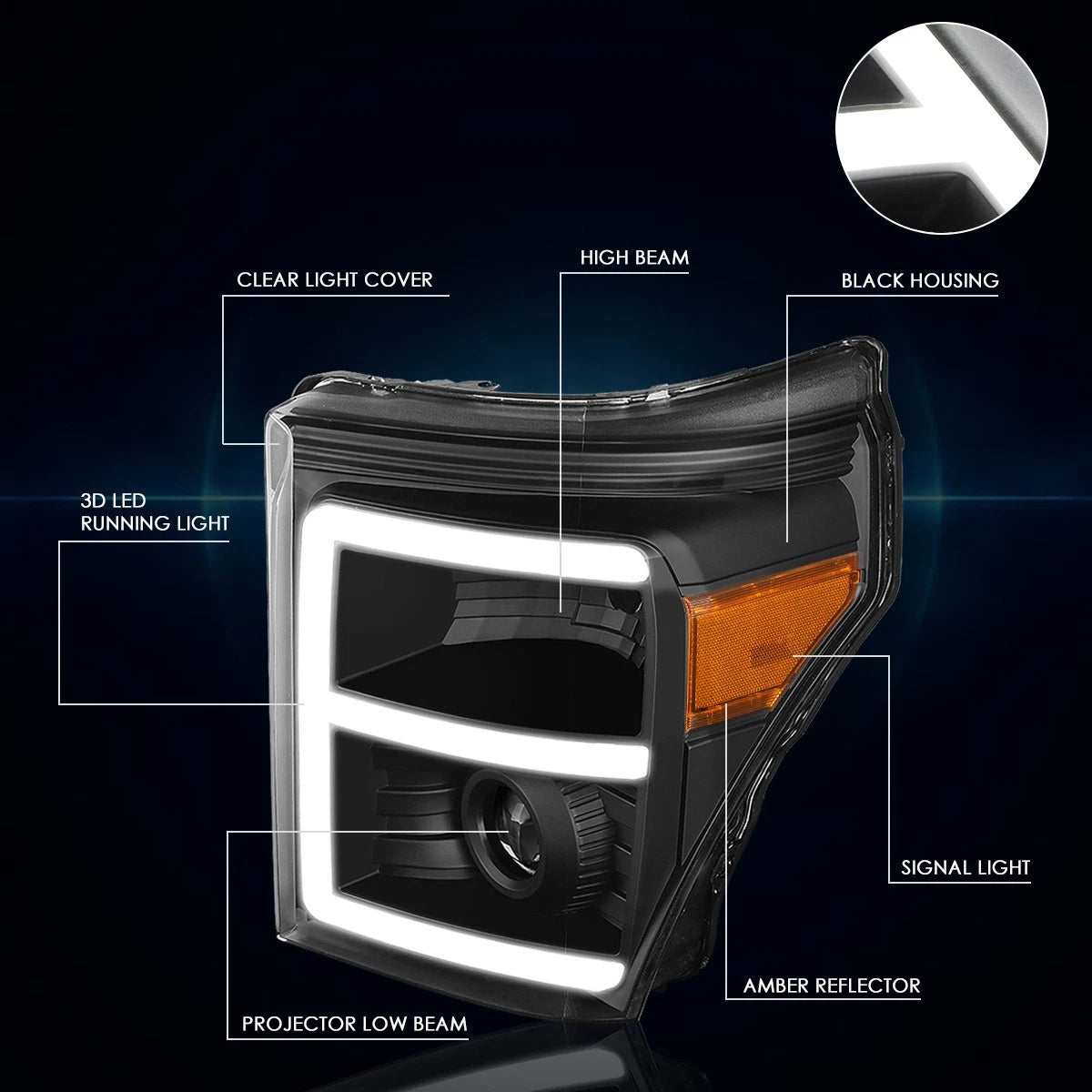 Front Bumper License Plate Mounting Bracket for Lexus LX570 (2013–2015)