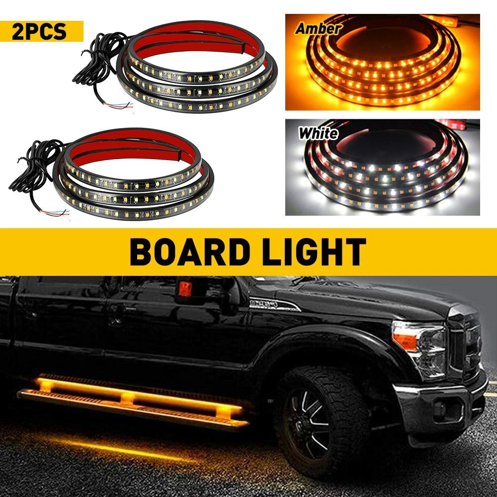 2 LED Running Board Lights for Make Model