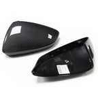 Real Carbon Fiber Side Mirror Caps for Audi A3 S3 8Y (2021–2026)