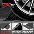 Stackable Wheel Chock with Bracket for Universal Use (1600kg Capacity)