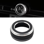 Black Console Volume Button Switch Ring for Lexus NX250 350h 450h (2022-2024)