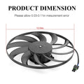 Radiator Cooling Fan Motor for Polaris RZR 900 1000 XP XP4 S S (2010–2020)