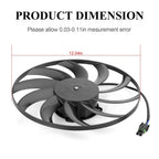 Radiator Cooling Fan Motor for Polaris RZR 900 1000 XP XP4 S S (2010–2020)