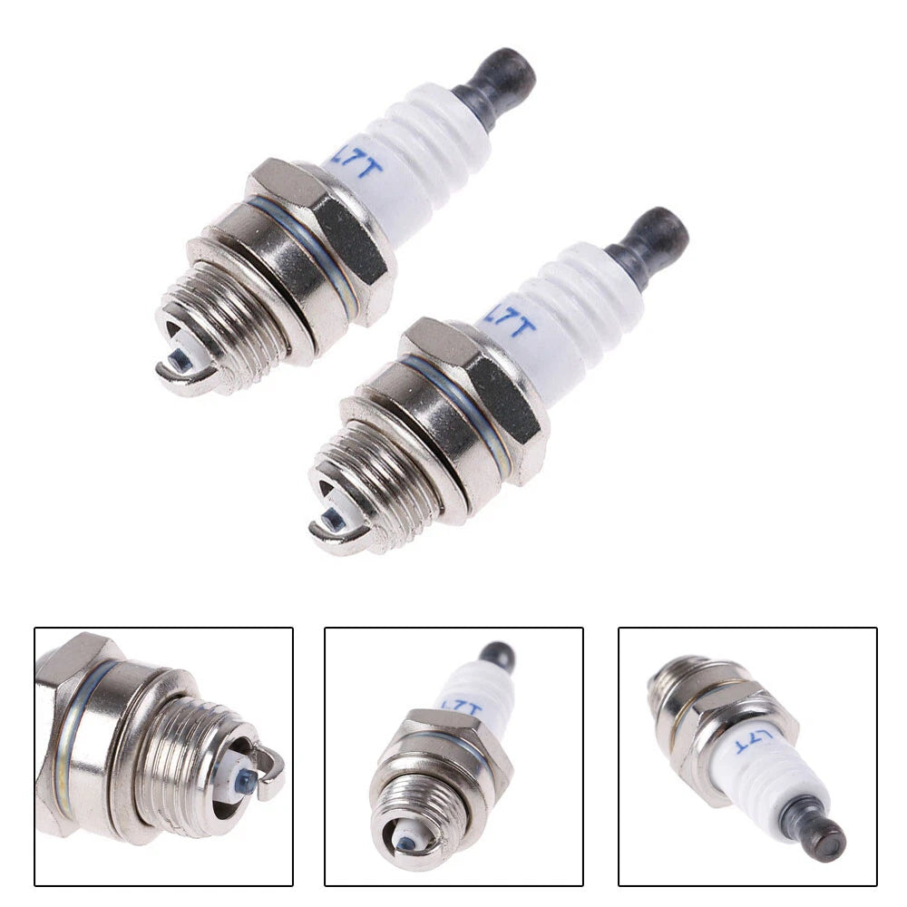 2Pcs L7T Spark Plug for 350 351 Chainsaw Hedge Trimmers