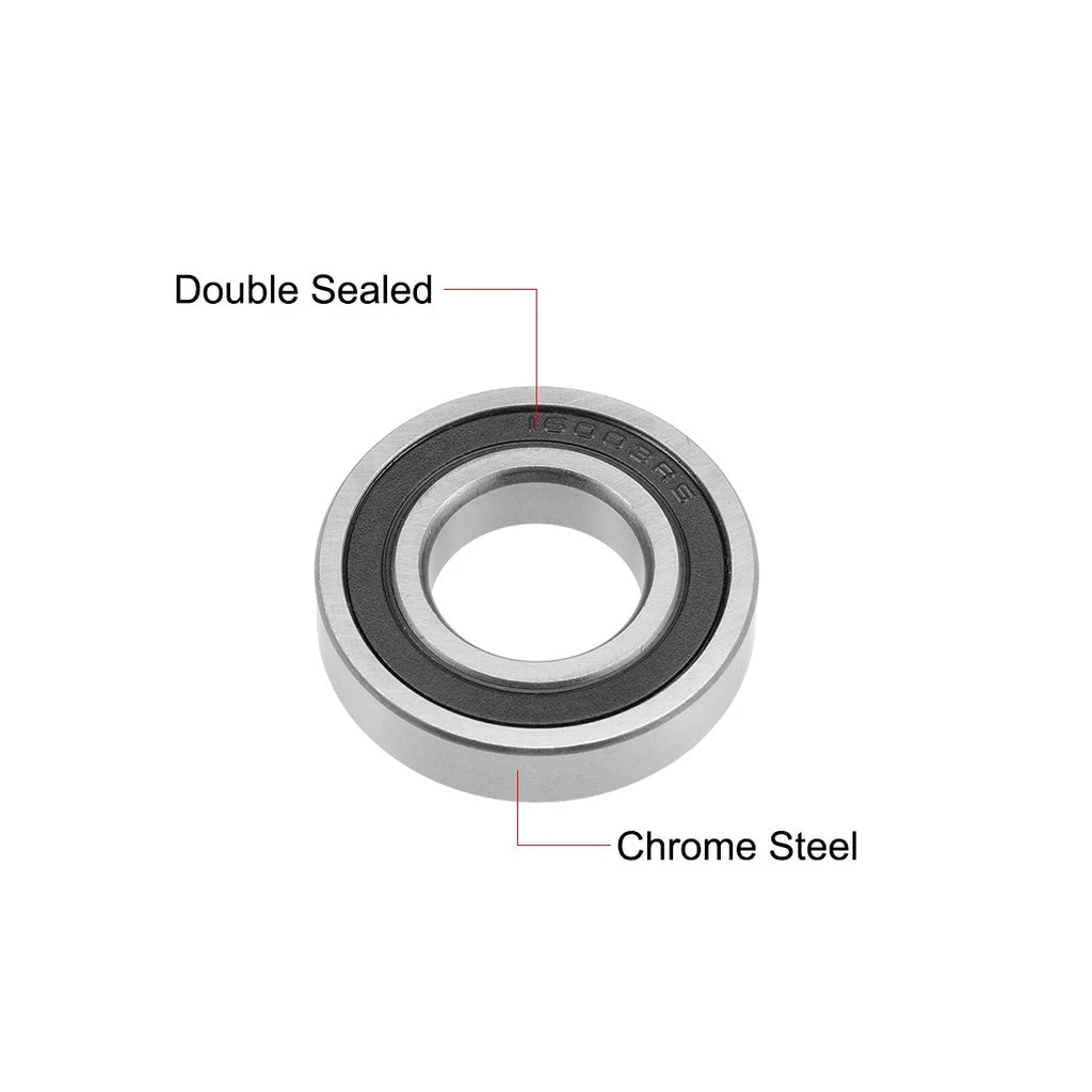 Set of 5 Ball Bearings 17x35x8mm Double Sealed Chrome Steel for Various Models