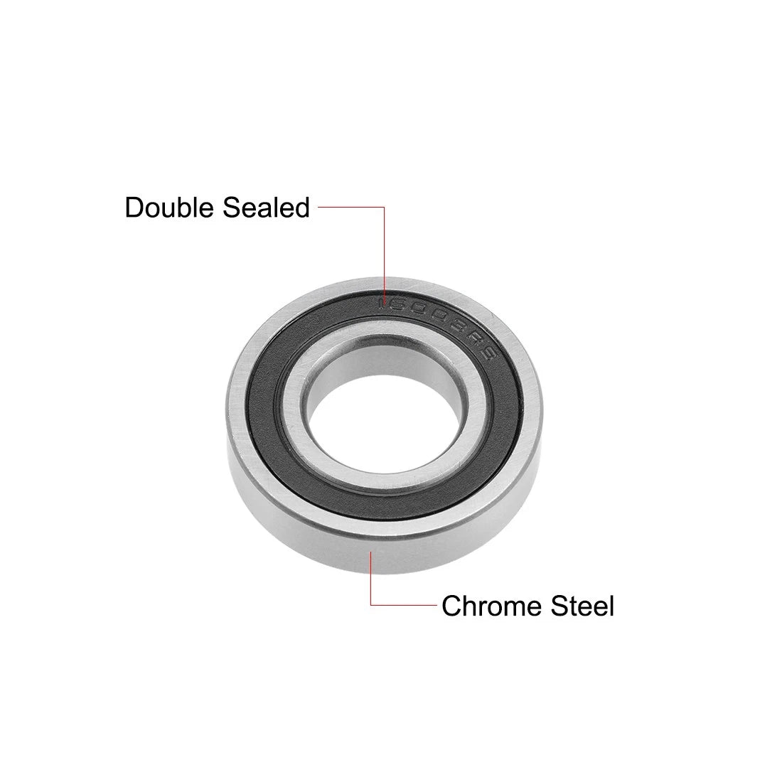 Set of 5 Ball Bearings 17x35x8mm Double Sealed Chrome Steel for Various Models
