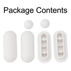 Set of 4 Moistureproof Dampening Pads for Bumper Accessories