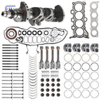 2.0L Engine Crankshaft + Con Rods + Piston + Bearings + Gasket Kit for Hyundai Kia (G4NC)