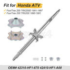 Rear Wheel Axle Shaft W/Hubs for Honda TRX200 (1990–1997) 42310-HF1-670 42410-HF1-A00